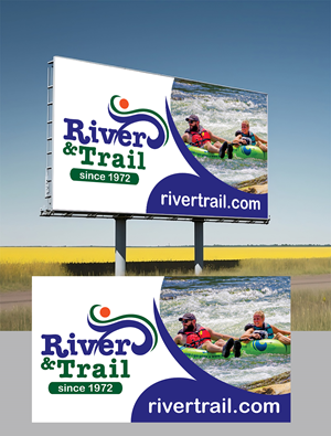 Werbetafel-Design von Aurora:) für River & Trail Outfitters | Design: #33034676