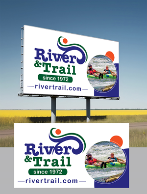 Werbetafel-Design von Aurora:) für River & Trail Outfitters | Design: #33034679