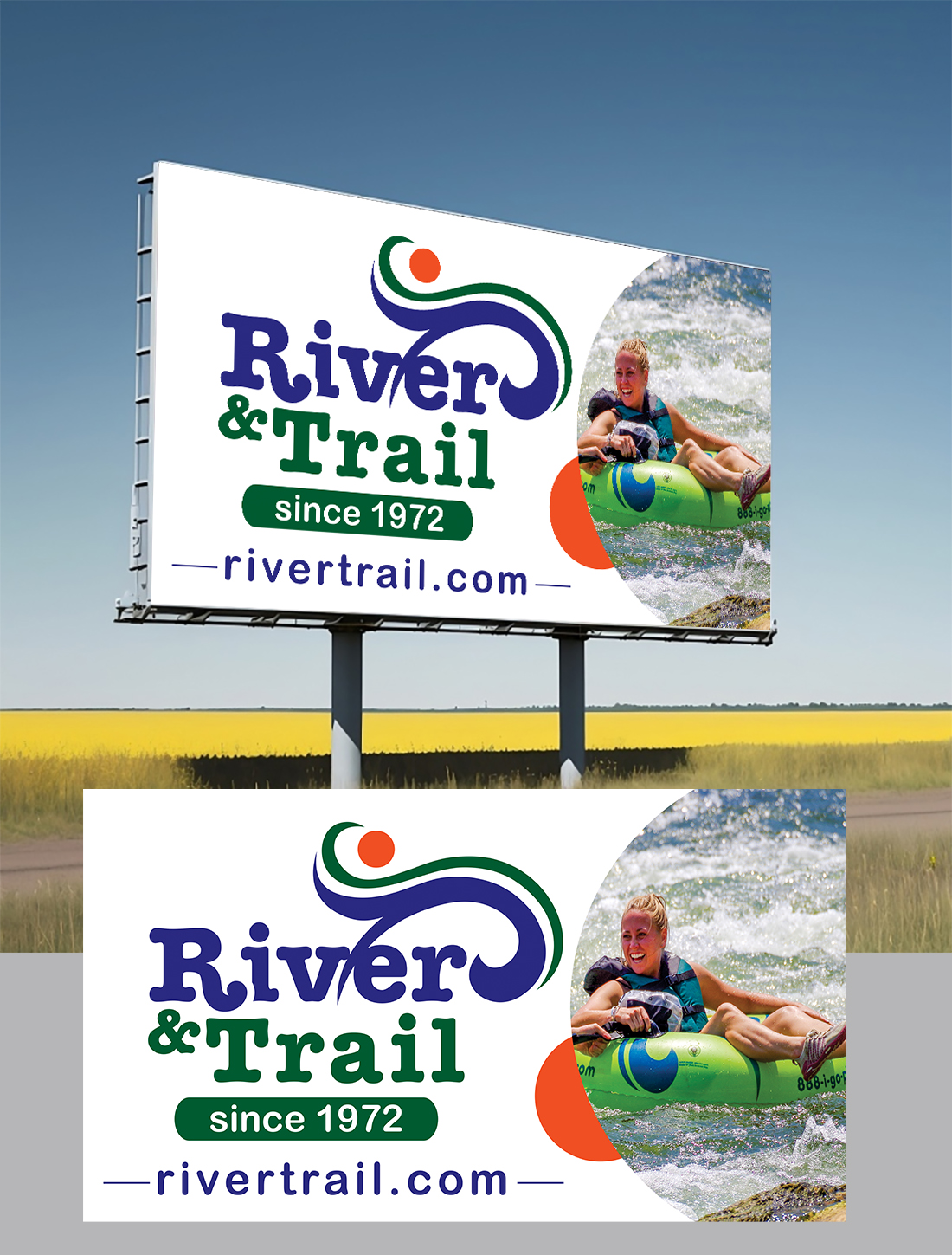 Billboard Design by Aurora:) for River & Trail Outfitters | Design #33037376