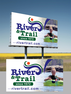 Werbetafel-Design von Aurora:) für River & Trail Outfitters | Design: #33048158