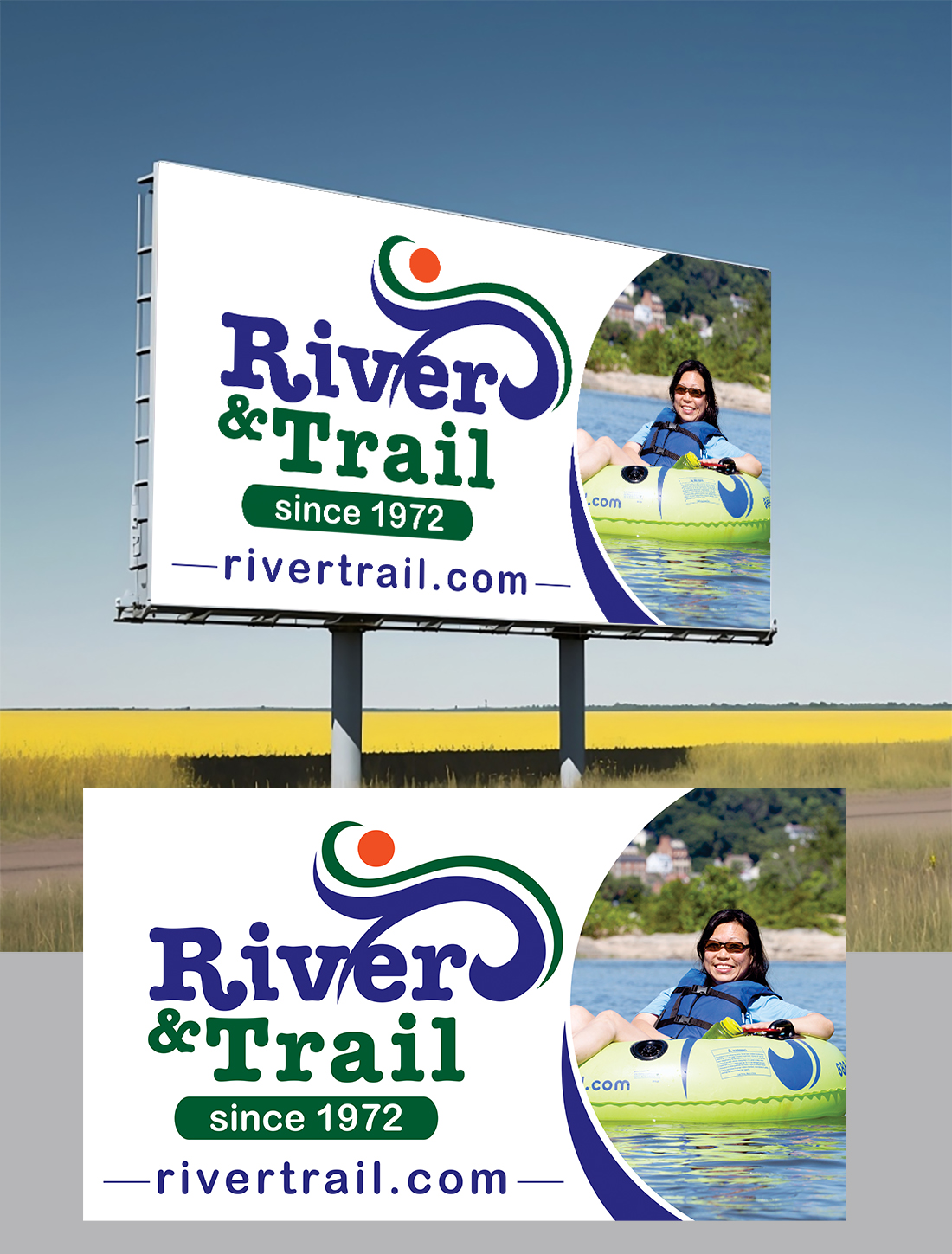 Billboard Design by Aurora:) for River & Trail Outfitters | Design #33078358