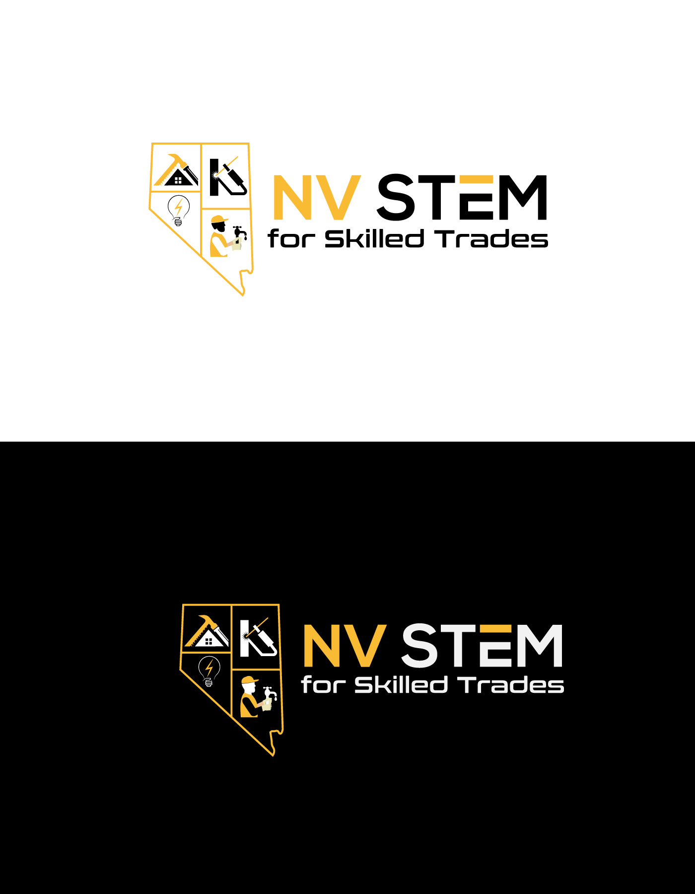 Logo Design by Farhad Kreative for NV STEM for Skilled Trades | Design #33035963