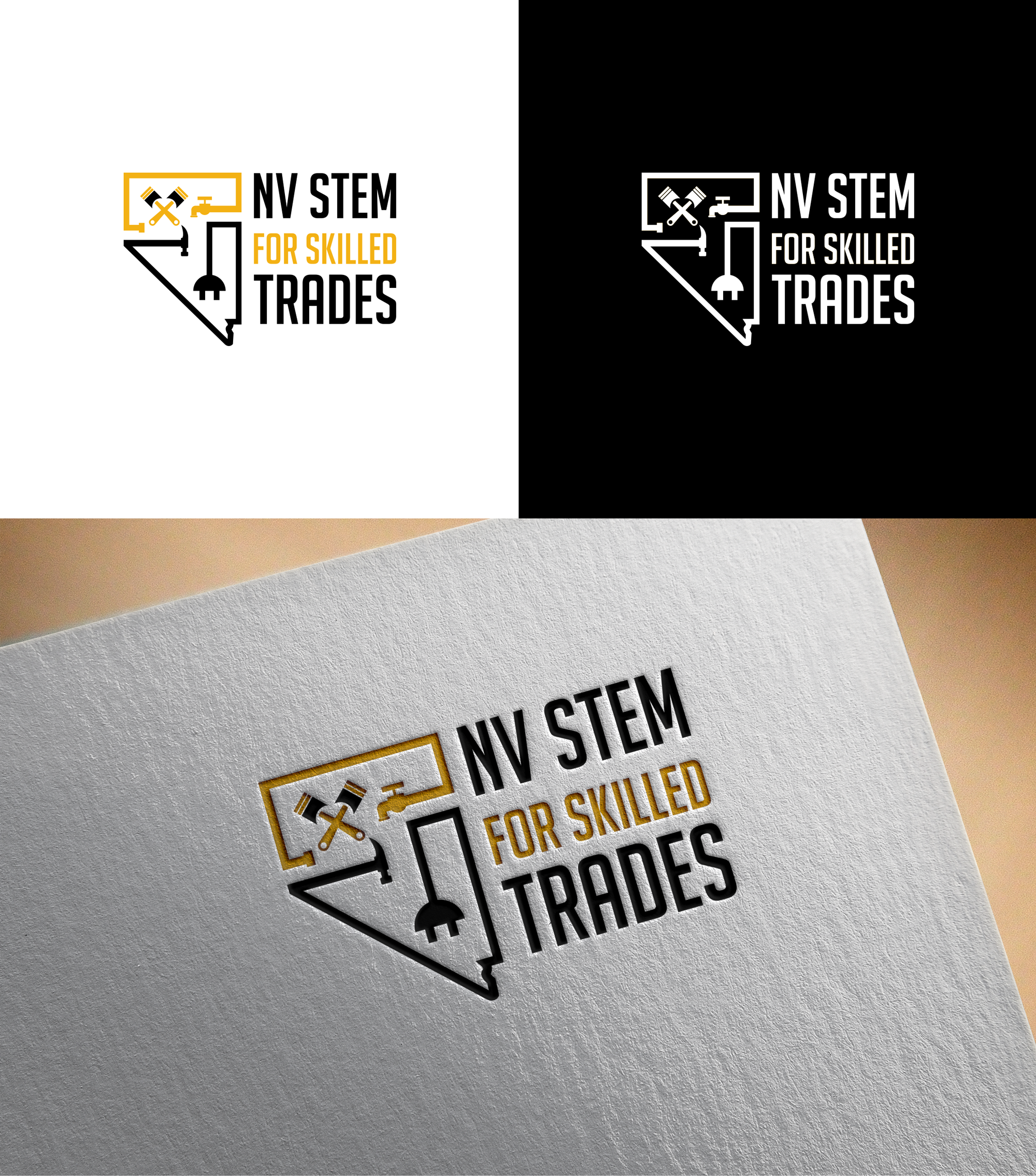 Diseño de Logo por RA-bica para NV STEM for Skilled Trades | Diseño #33037151
