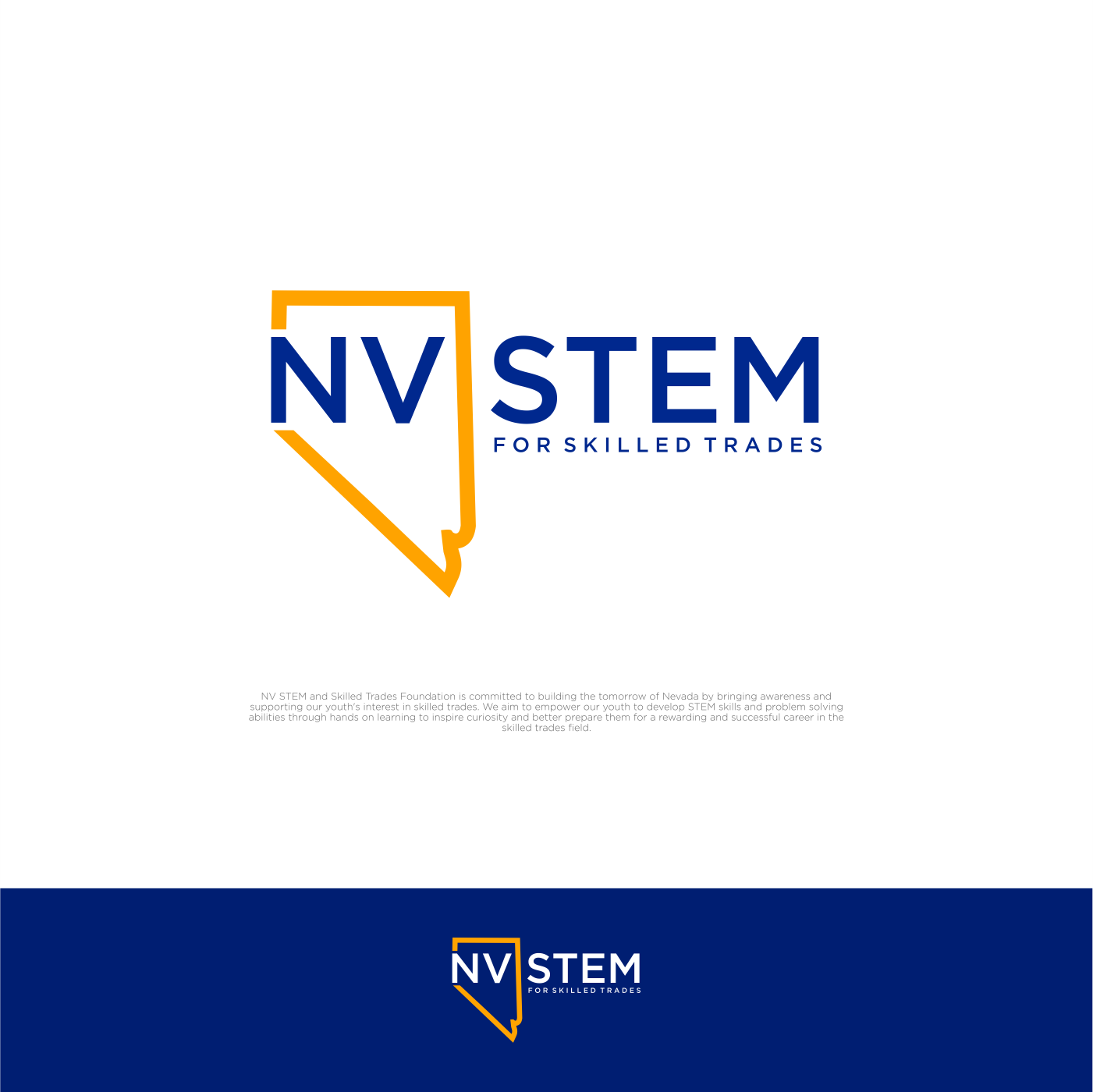 Logo Design by Sigeto for NV STEM for Skilled Trades | Design #33090696