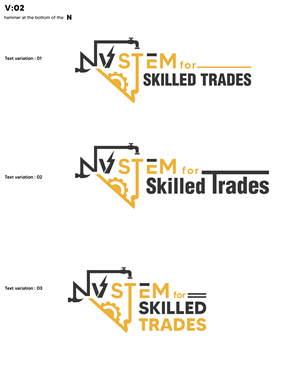 Logo Design by Rubia@ for NV STEM for Skilled Trades | Design: #33088153
