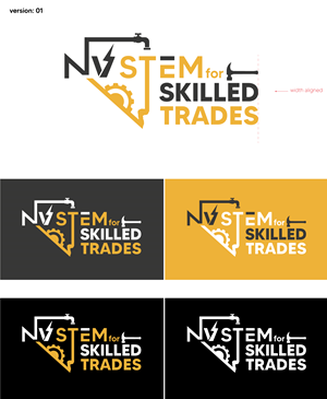 Logo Design by Rubia@ for NV STEM for Skilled Trades | Design: #33092679