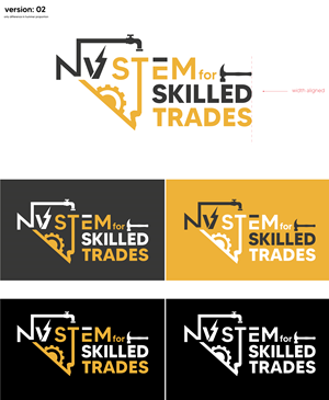 Logo Design by Rubia@ for NV STEM for Skilled Trades | Design: #33092680