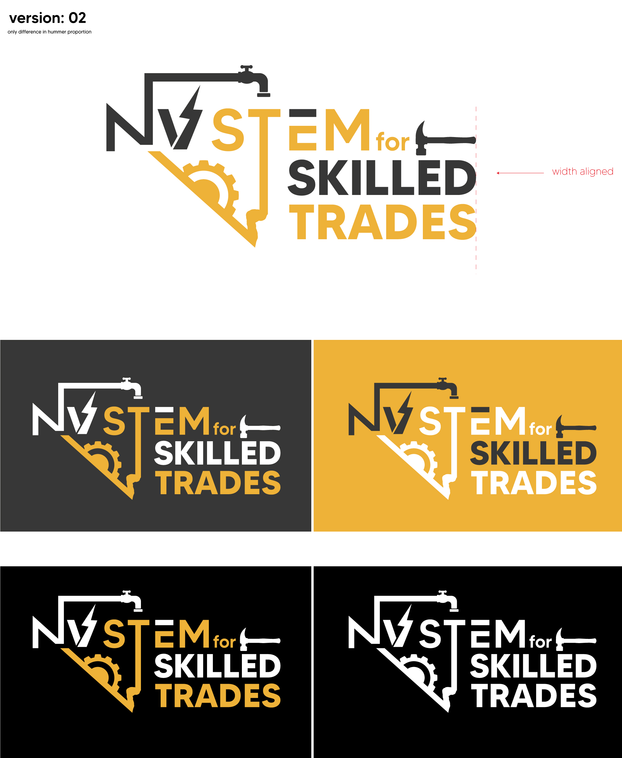 Logo Design by Rubia@ for NV STEM for Skilled Trades | Design: #33092686