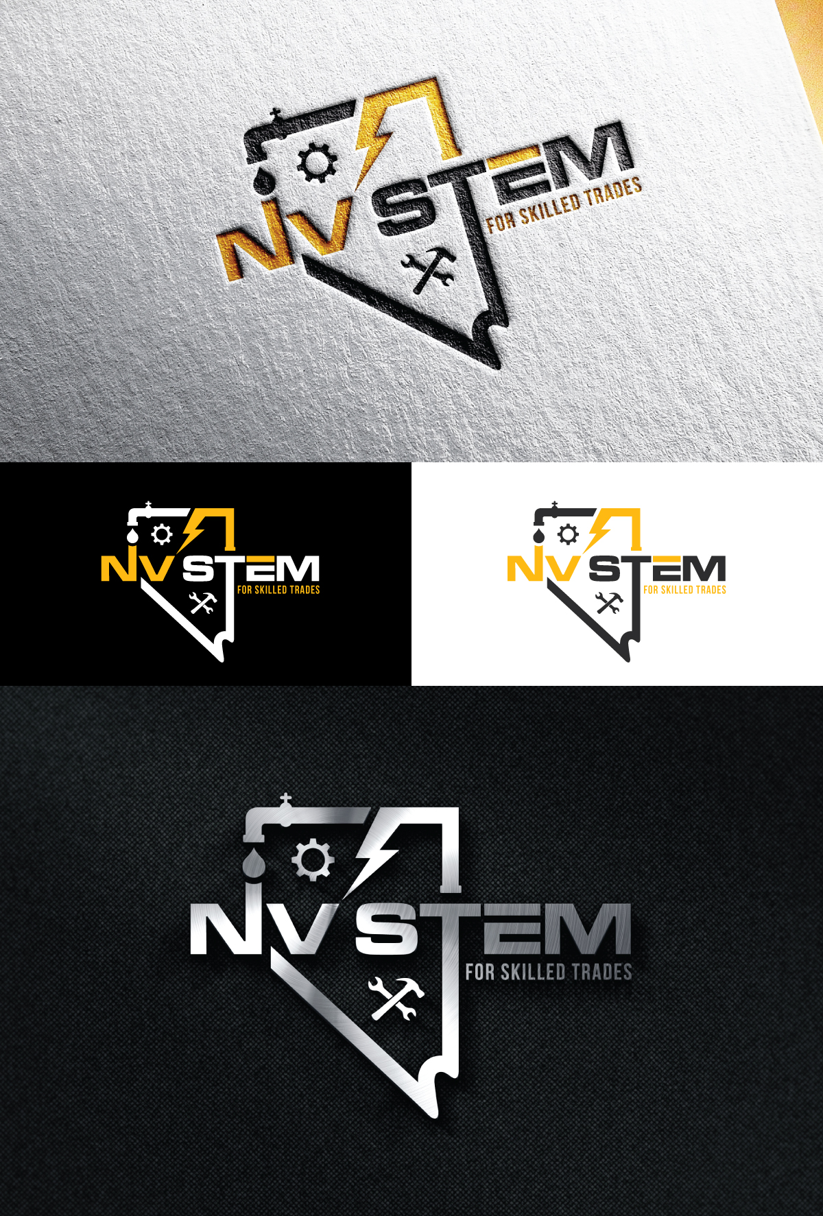 Diseño de Logo por step forward 2 para NV STEM for Skilled Trades | Diseño #33035028