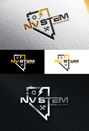 Logo Design by step forward 2 for NV STEM for Skilled Trades | Design: #33035028