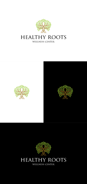 Logo Design by creative logo 2 for Healthy Roots Wellness Center | Design: #33034732