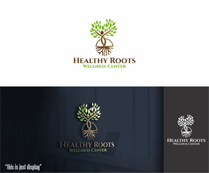 Logo Design by alkaline for Healthy Roots Wellness Center | Design: #33033834
