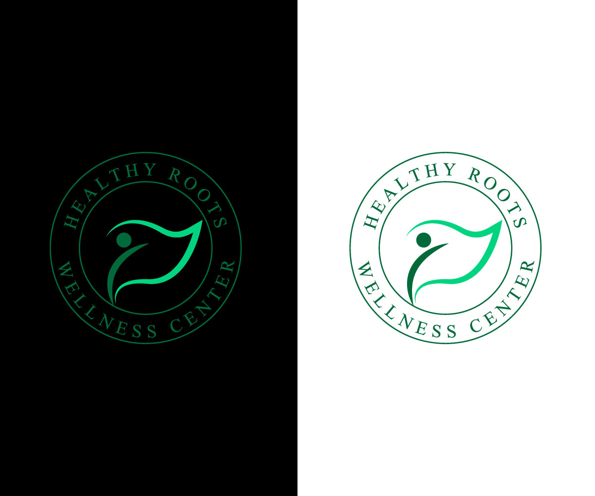 Logo Design by Kavth for Healthy Roots Wellness Center | Design #33069046