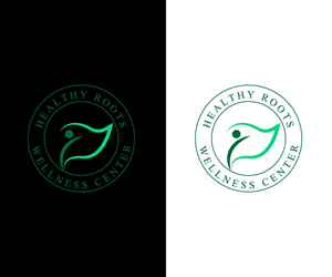 Logo Design by Kavth for Healthy Roots Wellness Center | Design: #33069046