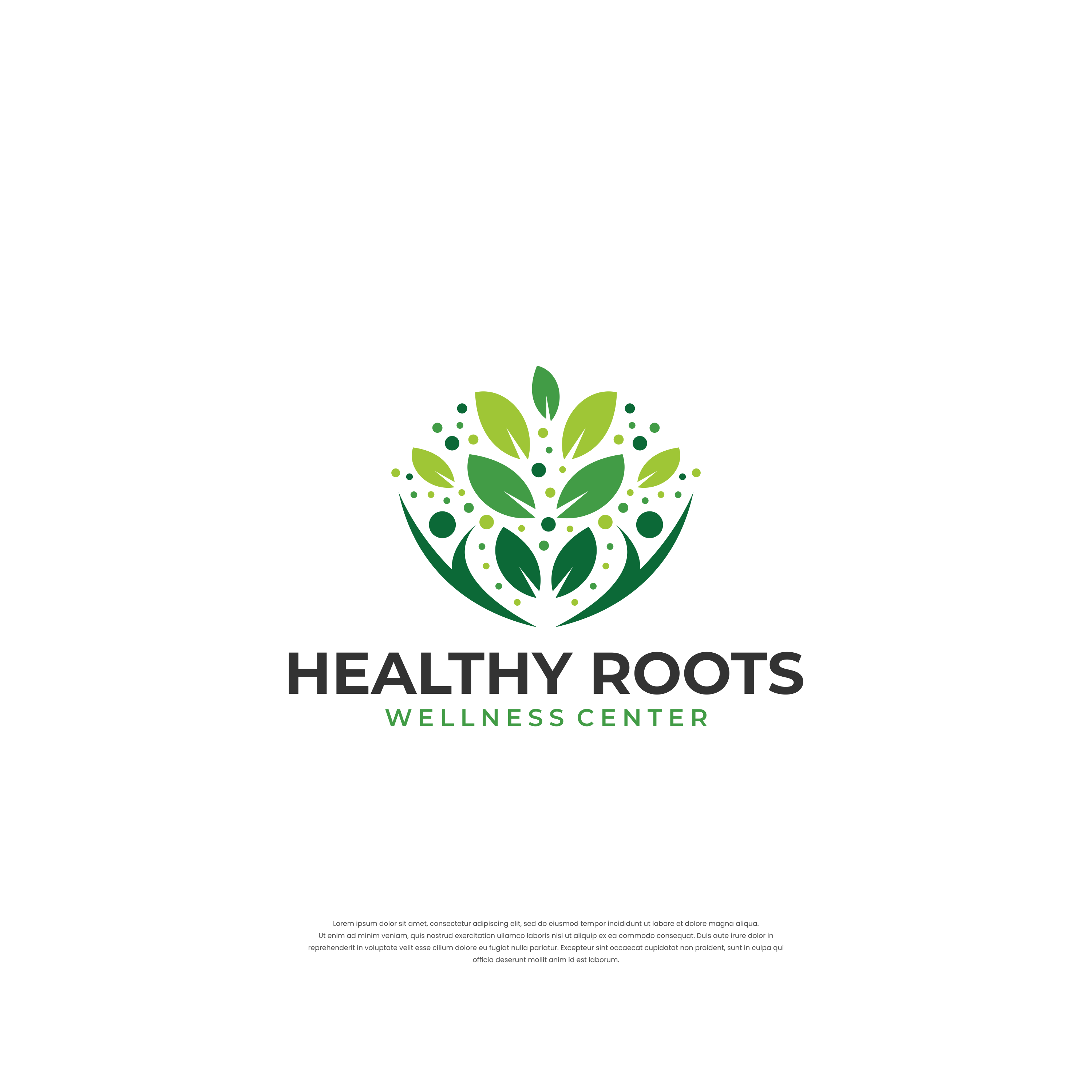 Logo Design by ge.logo for Healthy Roots Wellness Center | Design #33034380