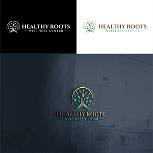 Logo Design by RA-bica for Healthy Roots Wellness Center | Design: #33034655