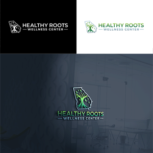 Logo Design by RA-bica for Healthy Roots Wellness Center | Design: #33035657