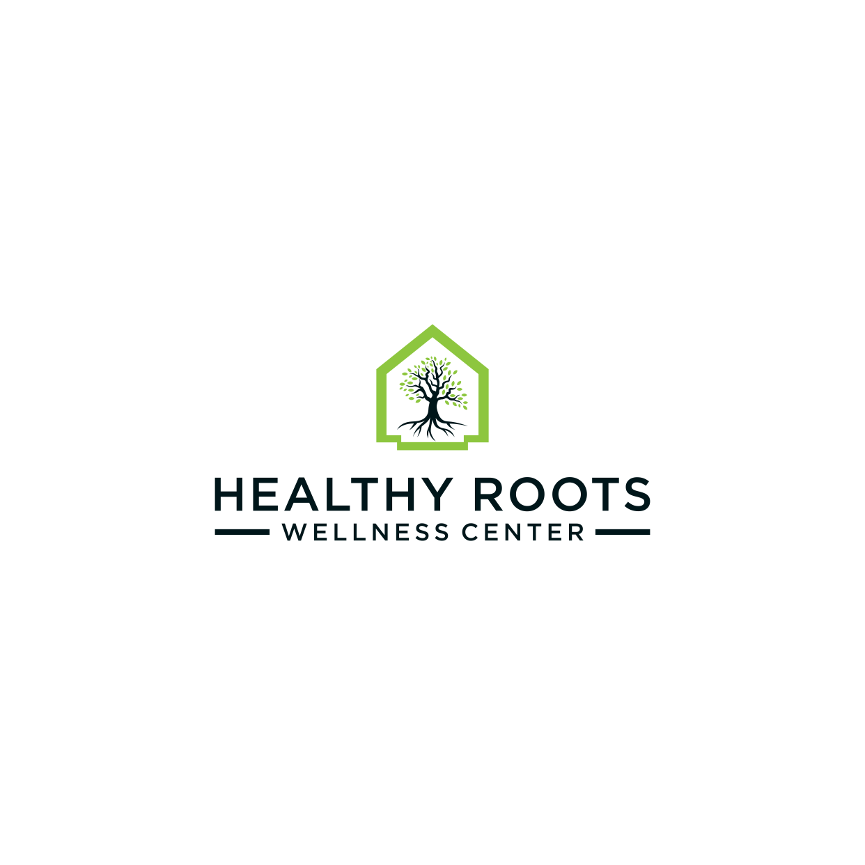 Logo-Design von Kaze56 für Healthy Roots Wellness Center | Design #33037450