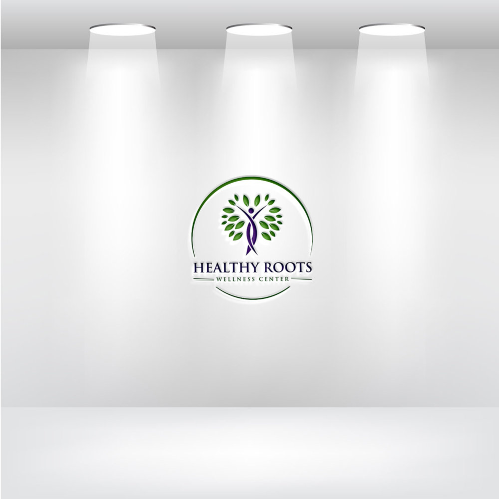 Diseño de Logo por Ben Affleck para Healthy Roots Wellness Center | Diseño #33064562