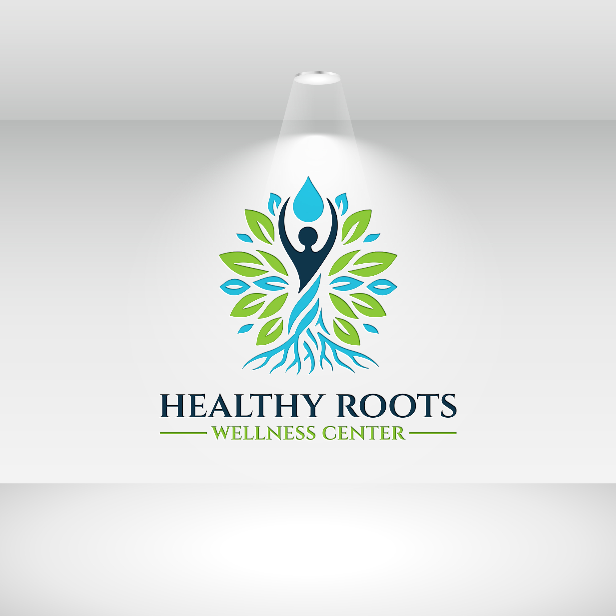 Logo Design by Deejah for Healthy Roots Wellness Center | Design #33057083