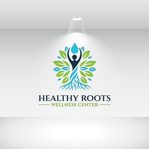 Logo Design by Deejah for Healthy Roots Wellness Center | Design: #33057083