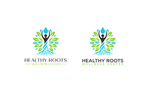 Logo Design by Deejah for Healthy Roots Wellness Center | Design: #33068101