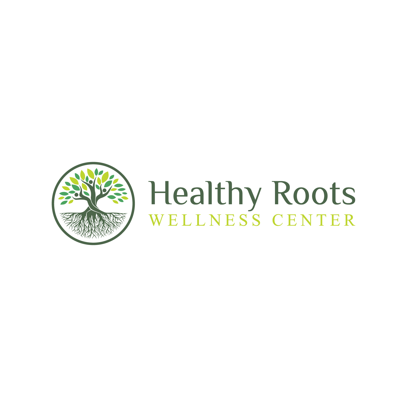 Logo-Design von LogoBids für Healthy Roots Wellness Center | Design #33041064