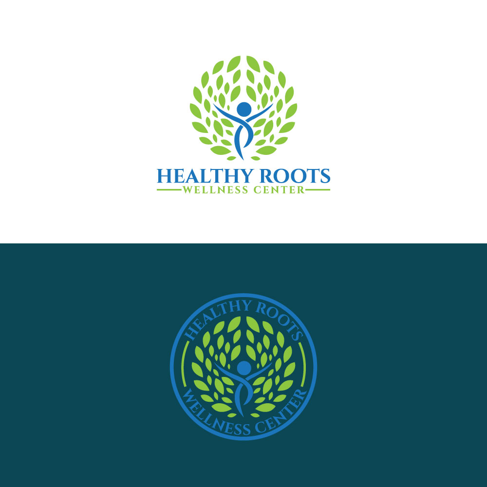 Logo Design by AbdurRahim@ for Healthy Roots Wellness Center | Design #33036531