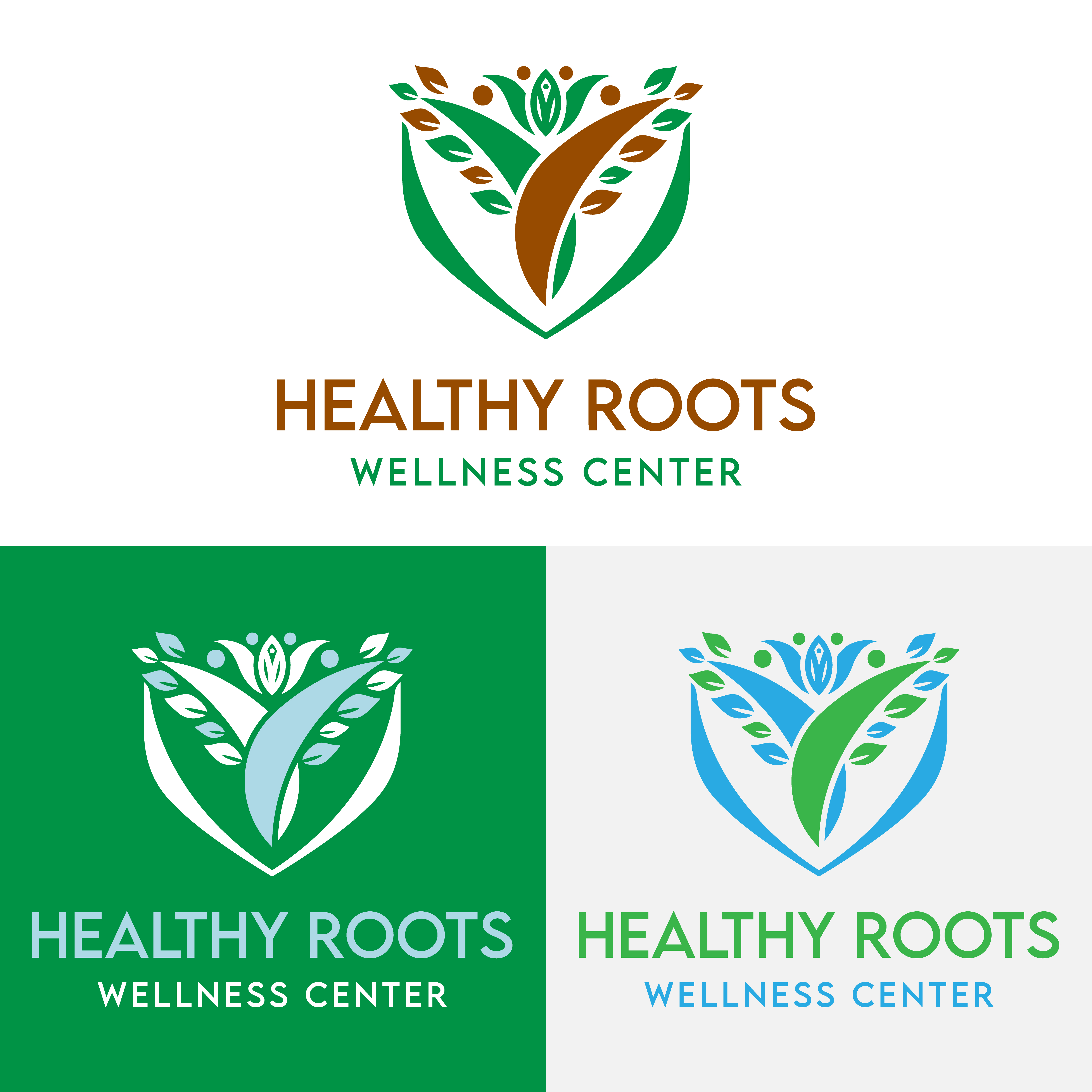 Logo Design by akdesign100 for Healthy Roots Wellness Center | Design #33069650