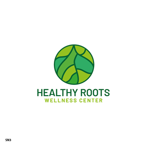 Logo Design by Sujit Banerjee for Healthy Roots Wellness Center | Design: #33036878