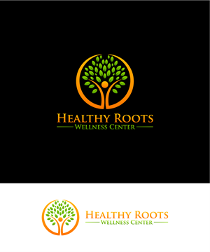 Logo Design by victipedia for Healthy Roots Wellness Center | Design: #33039073