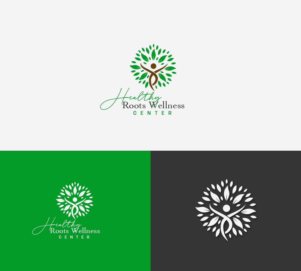 Logo Design by wati rivca villia 95 for Healthy Roots Wellness Center | Design #33042757