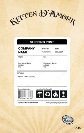 Diseño Web por pb para Kitten D'Amour | Diseño: #33046023