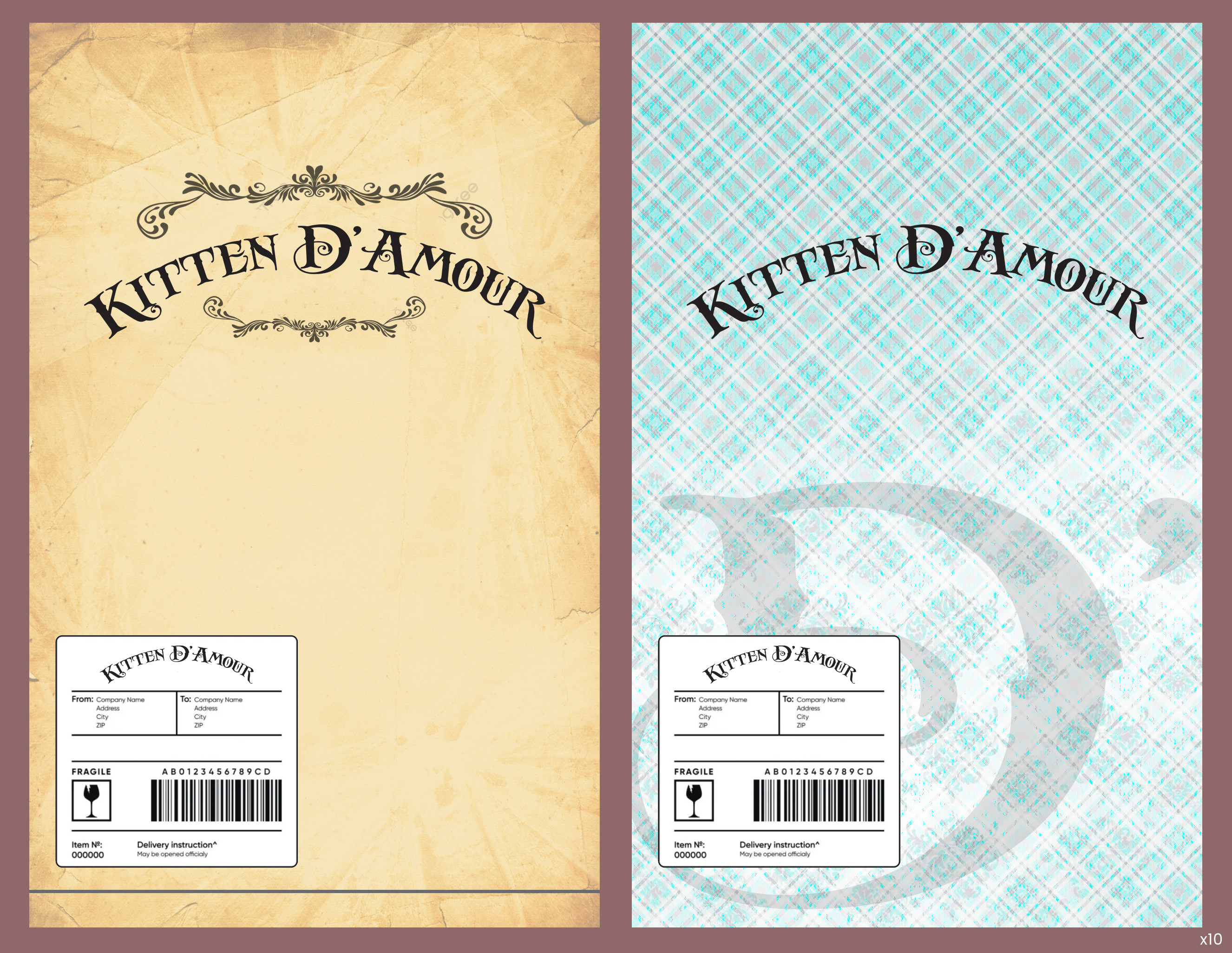 Diseño Web por pb para Kitten D'Amour | Diseño #33046034