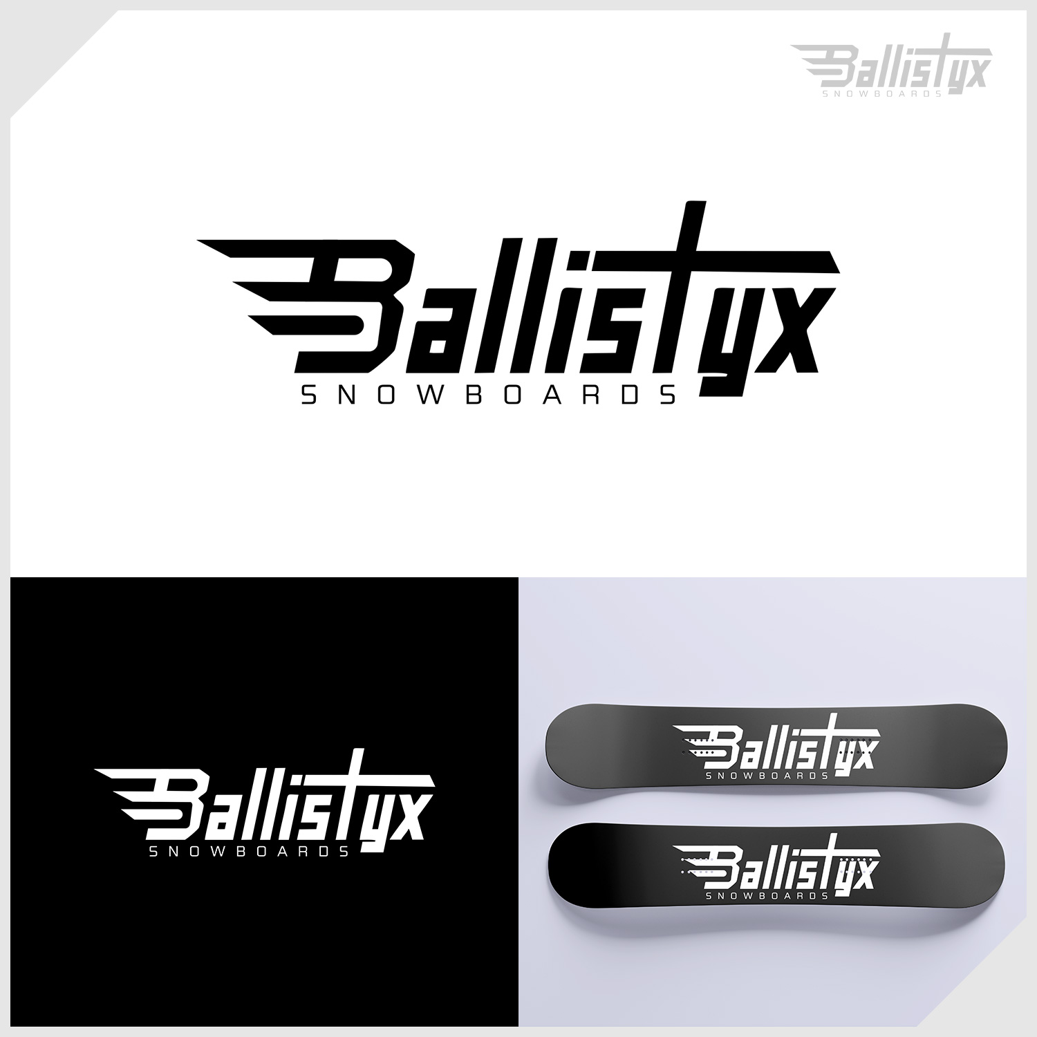 Logo-Design von IDesign1606 für Ballistyx Snowboard | Design #33046836
