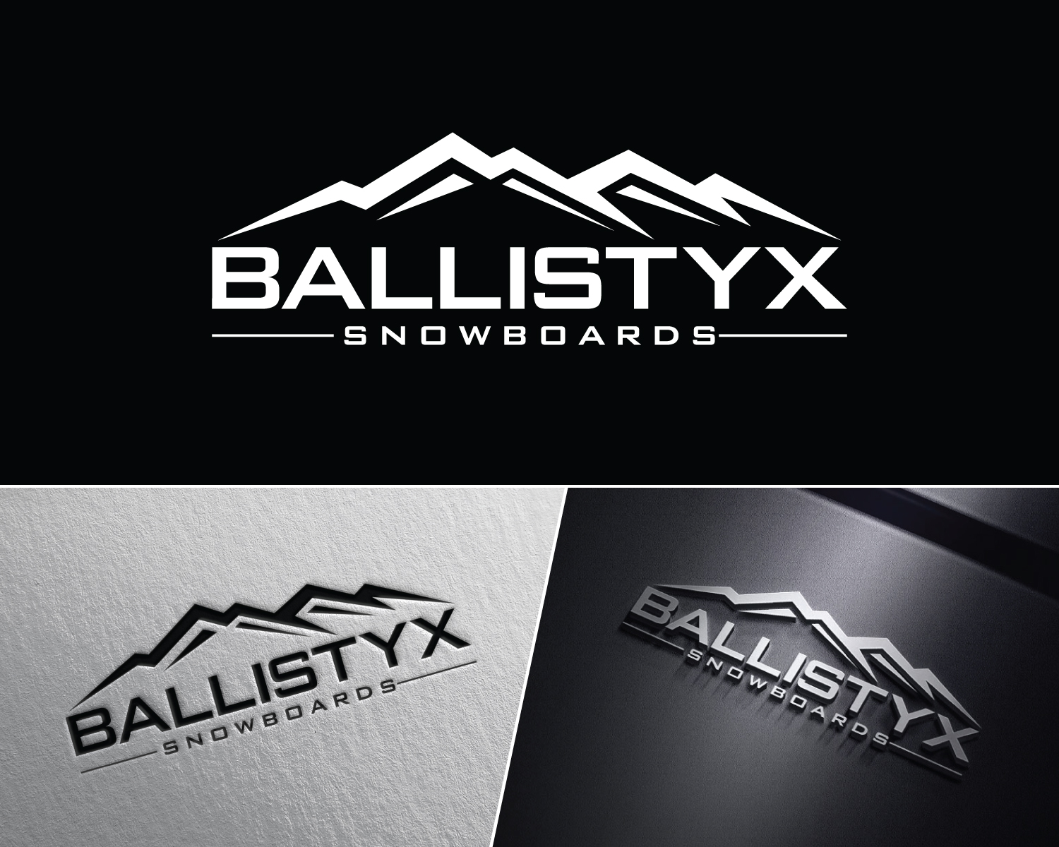 Logo Design by Atec for Ballistyx Snowboard | Design #33062864