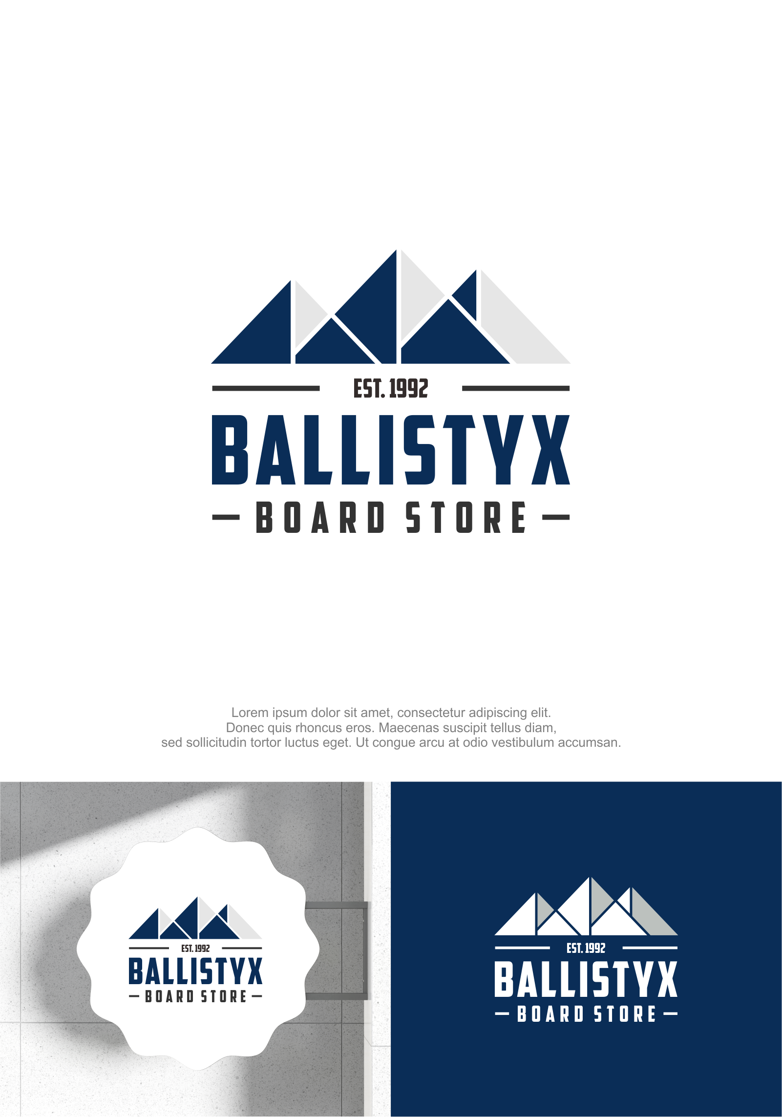 Logo Design by M.Syaiful Huda for Ballistyx Snowboard | Design #33038740
