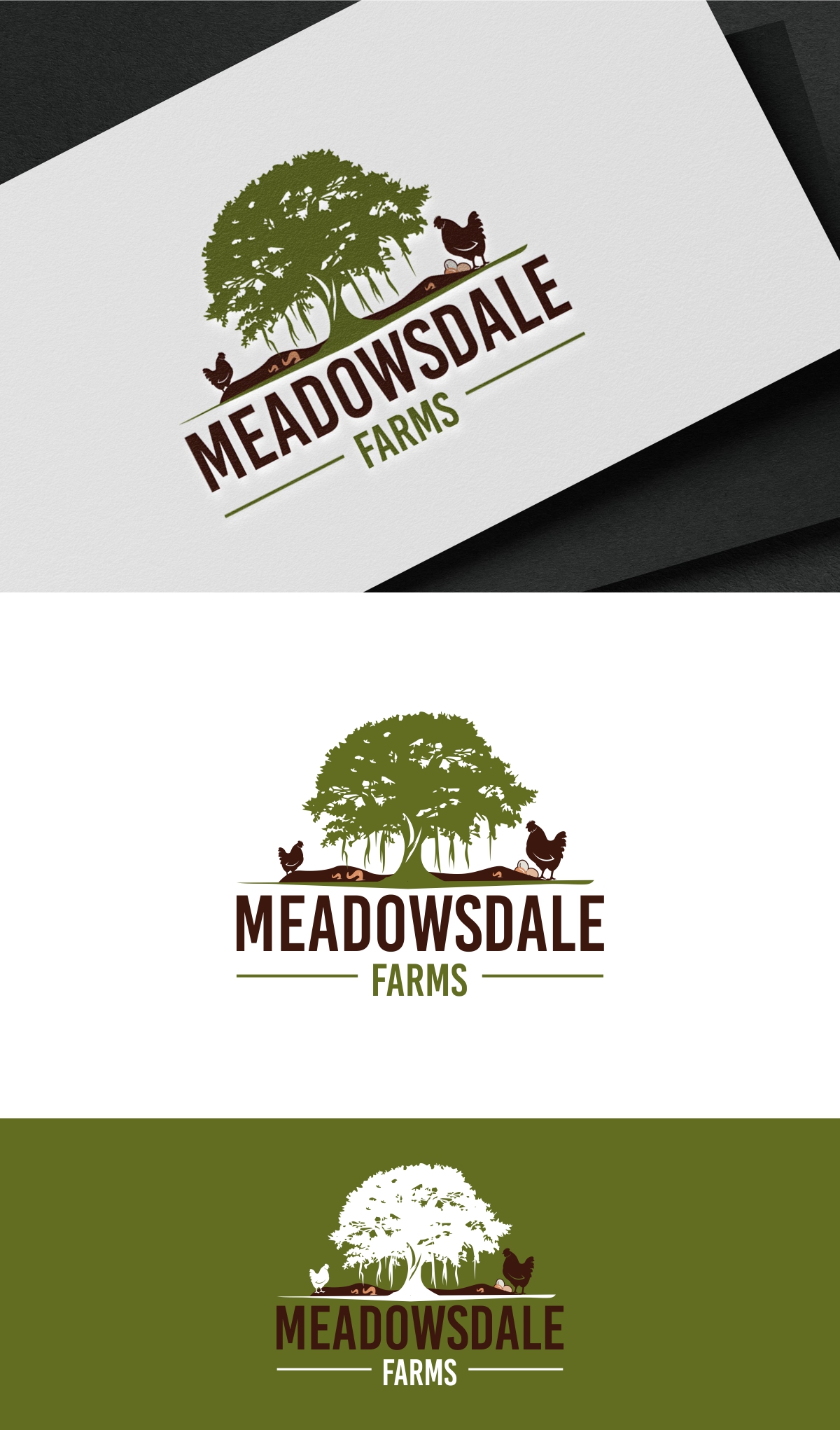 Logo Design by Loknath for Meadowsdale Farms LLC | Design #33044334