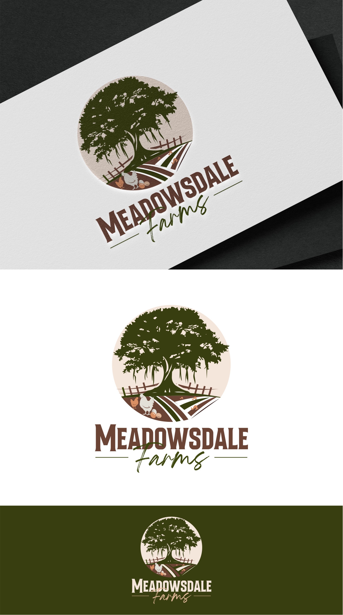 Logo Design by Loknath for Meadowsdale Farms LLC | Design #33049043