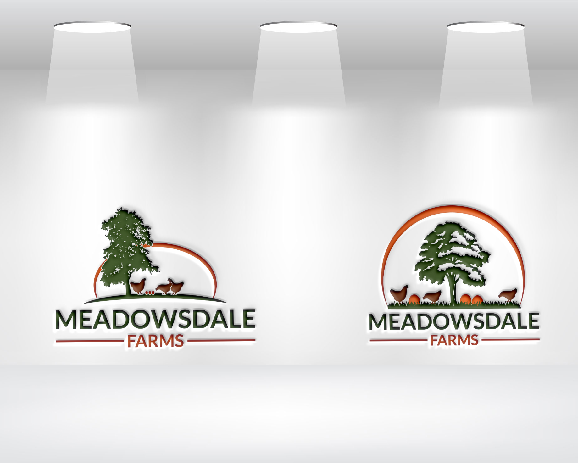 Logo Design by Daniel Khan for Meadowsdale Farms LLC | Design #33041134
