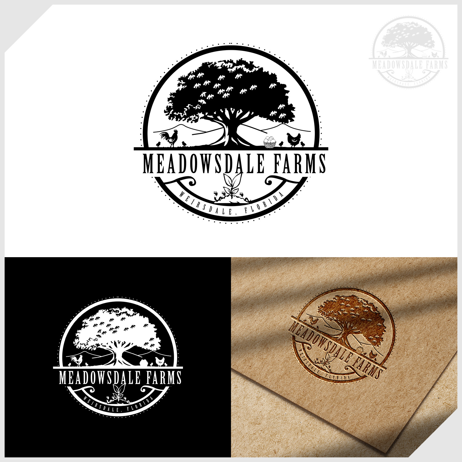 Logo Design by IDesign1606 for Meadowsdale Farms LLC | Design #33046842