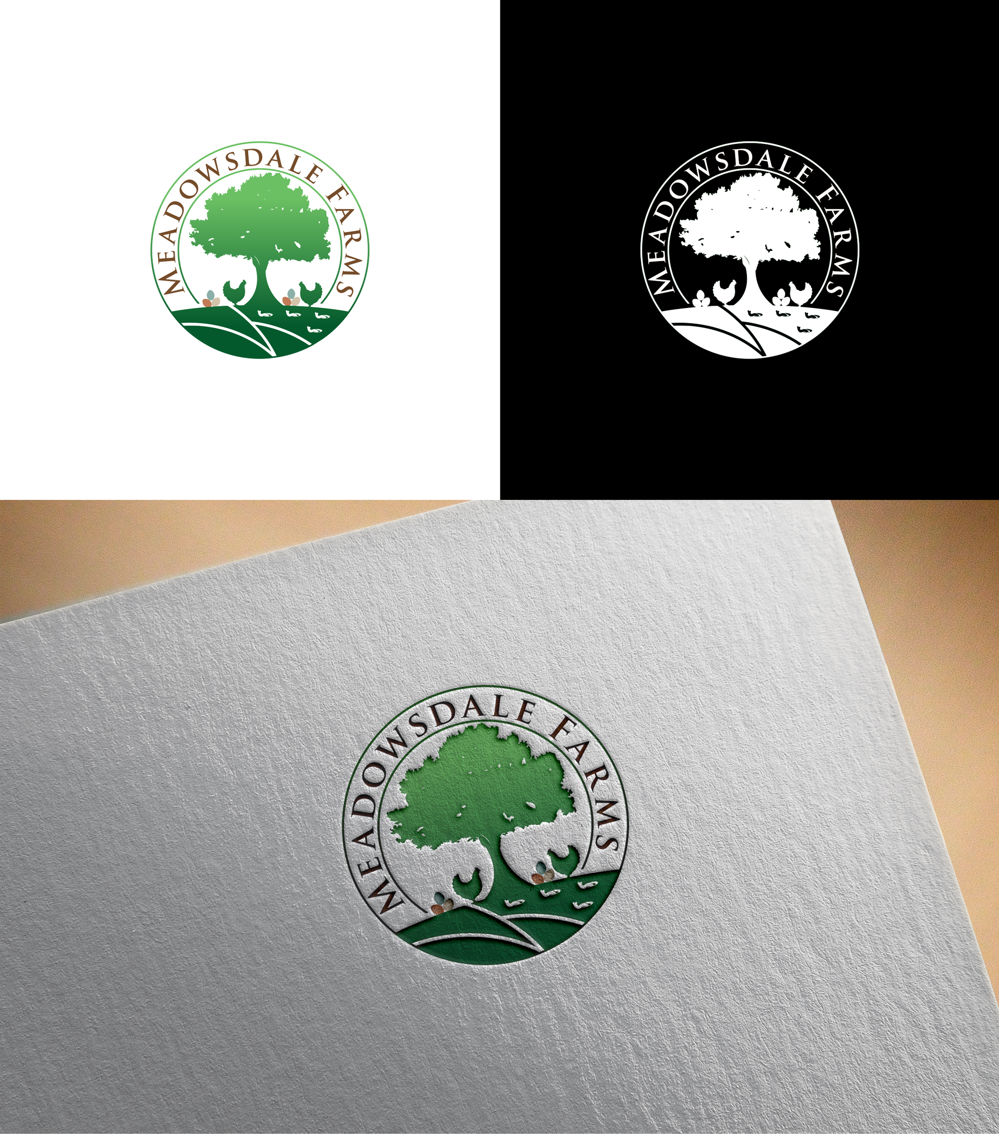 Diseño de Logo por RA-bica para Meadowsdale Farms LLC | Diseño #33044531