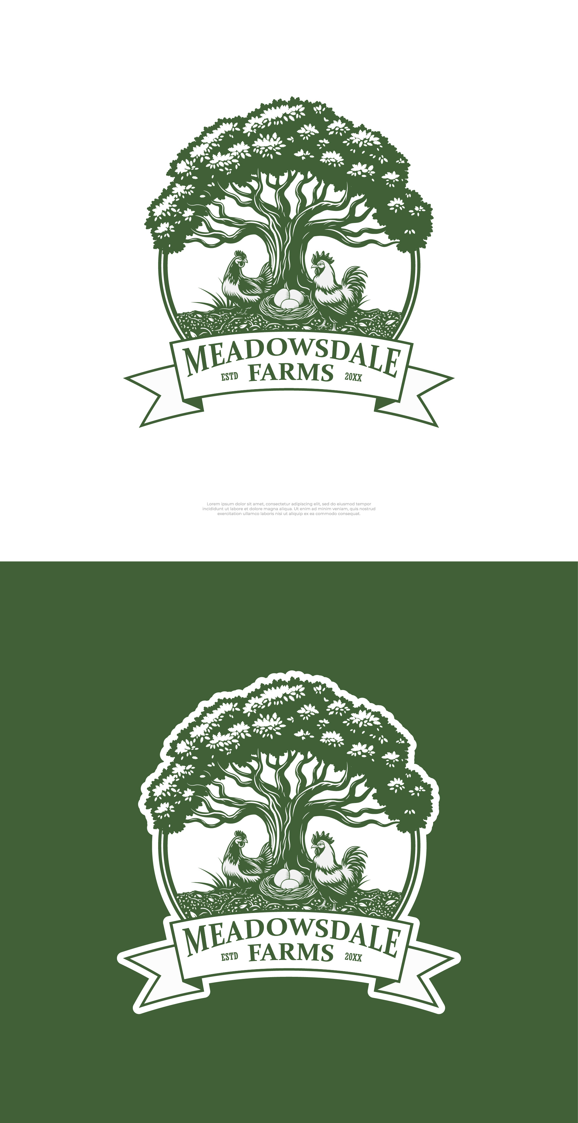 Logo Design by Nash_Shaha for Meadowsdale Farms LLC | Design #33063972