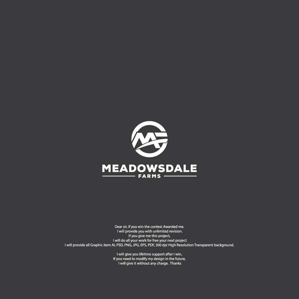 Logo Design by hossain32 for Meadowsdale Farms LLC | Design #33050073
