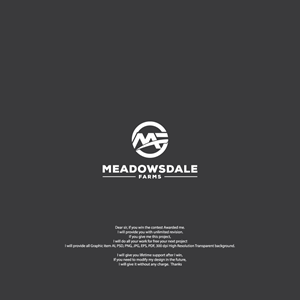 Logo Design by hossain32 for Meadowsdale Farms LLC | Design: #33050073