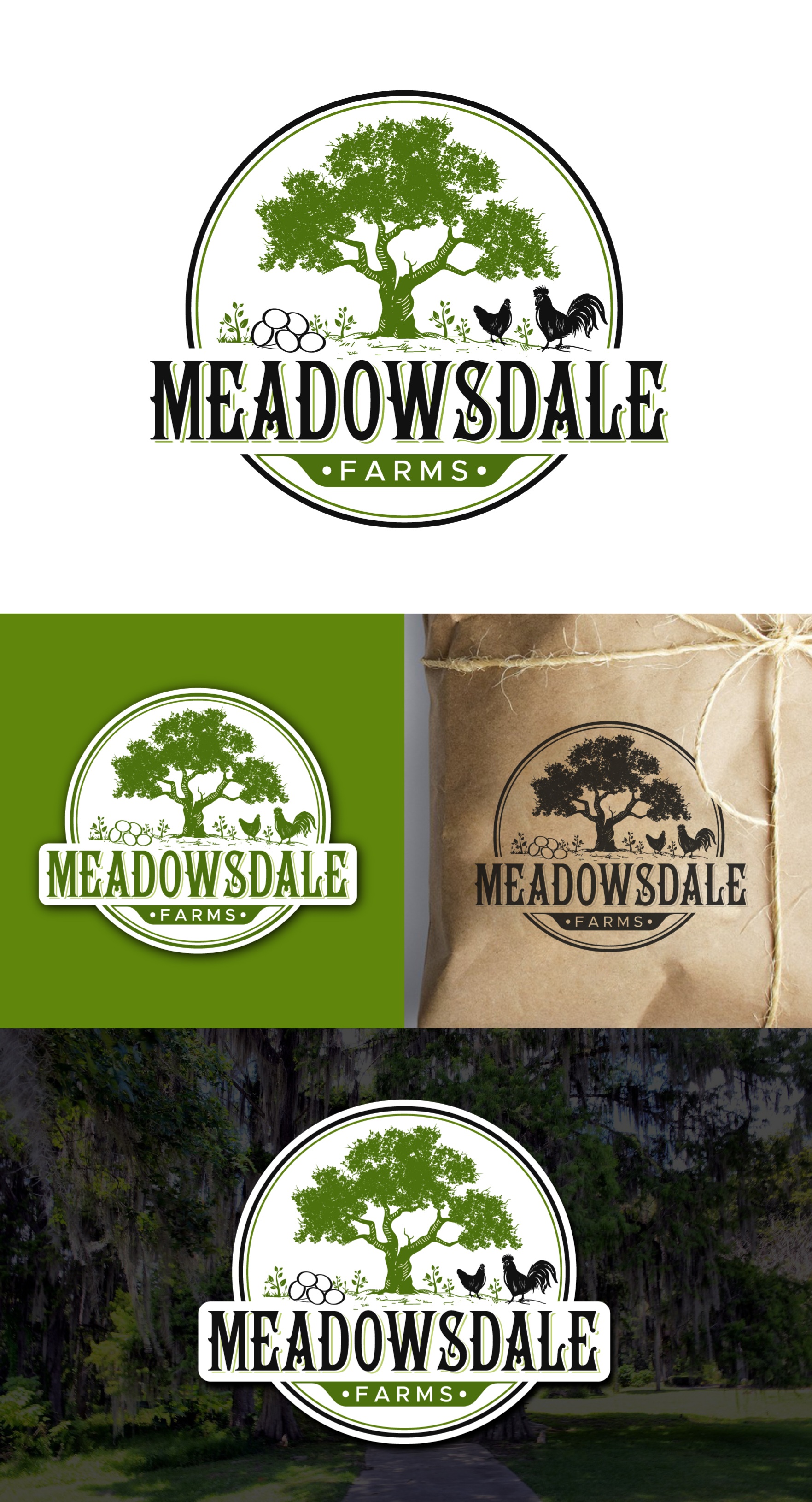 Logo Design by debdesign for Meadowsdale Farms LLC | Design #33044189