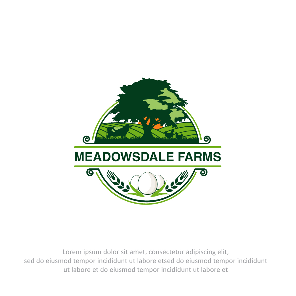 Logo Design by Anekaa for Meadowsdale Farms LLC | Design #33041115