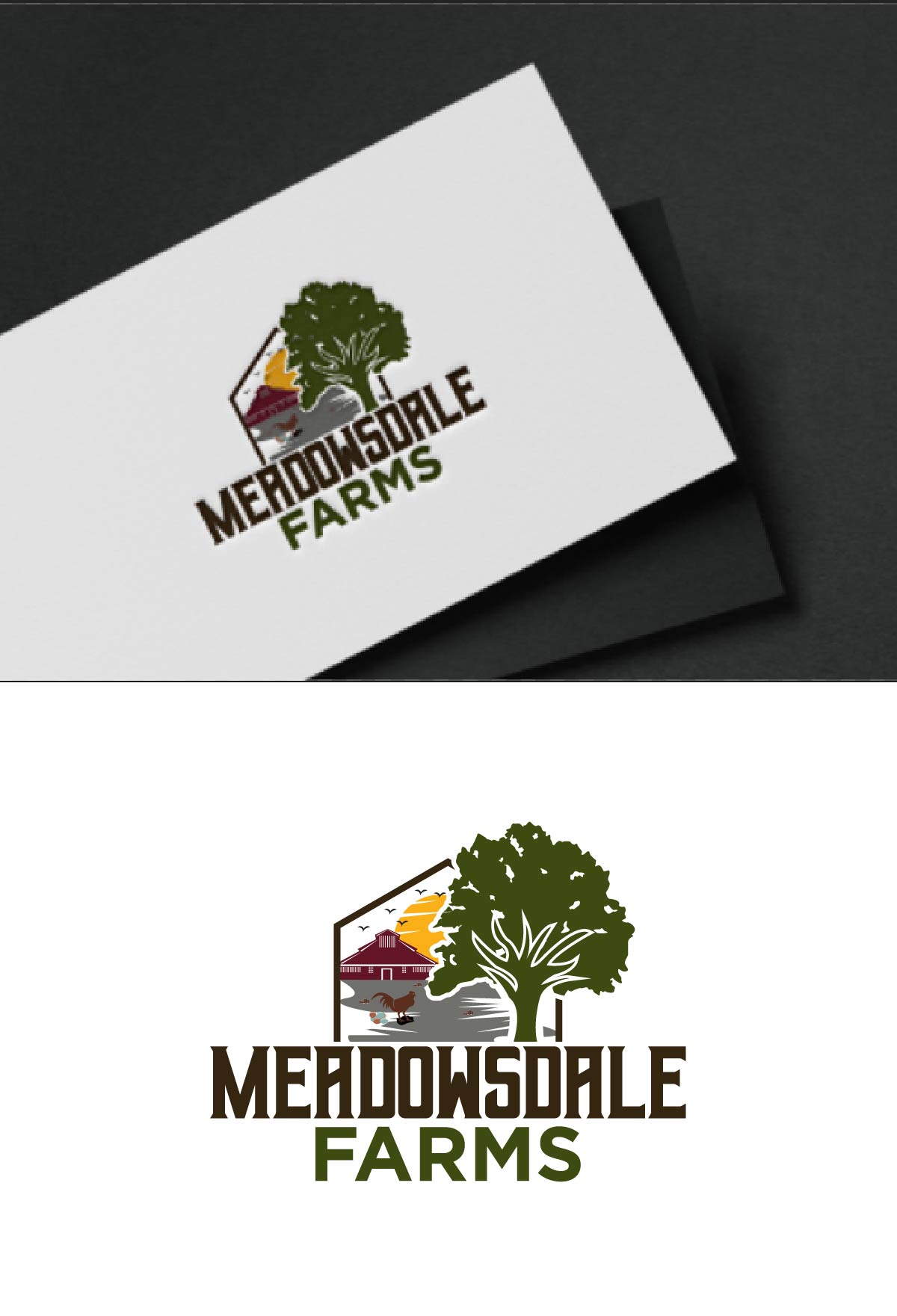 Logo Design by fly  design for Meadowsdale Farms LLC | Design #33043551