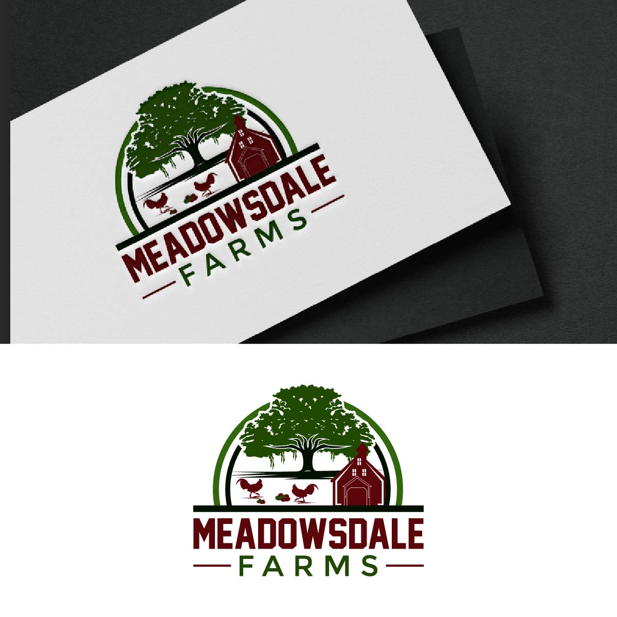 Logo Design by fly  design for Meadowsdale Farms LLC | Design #33043552