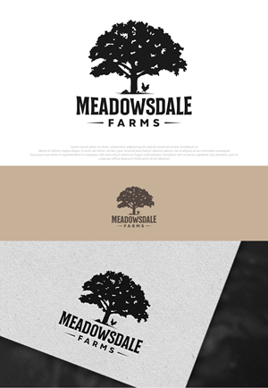 Logo Design by DesignLima for Meadowsdale Farms LLC | Design: #33044798